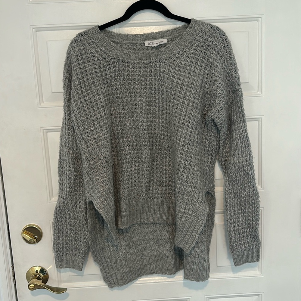 Gray BCBG sweater